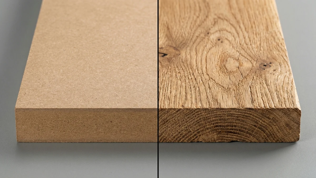 Gỗ công nghiệp và gỗ tự nhiên: Nên chọn loại nào khi làm nội thất chung cư?